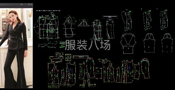 专业女装制版，放码，电脑唛架，代加工等等-第2张图片