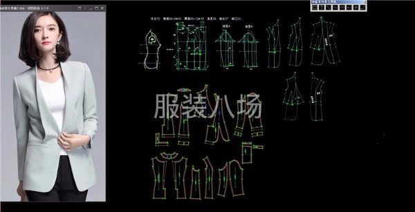 专业女装制版，放码，电脑唛架，代加工等等-第4张图片