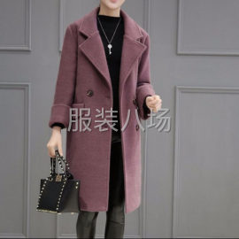 undefined - 中长款毛呢大衣外套女 韩版呢子加厚 - 图3