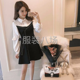 undefined - 0015假两件连衣裙 - 图1