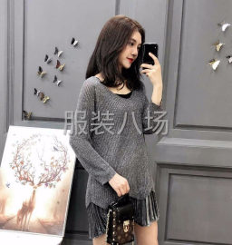 undefined - 韩版针织衫毛衣 套装 女装吊带连衣裙两件套潮 - 图4