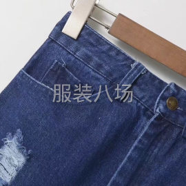 undefined - 女士潮流破洞牛仔裤18元 - 图4