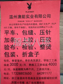 undefined - 温州澳能实业有限公司，广纳贤才，招兵买马 - 图1