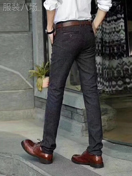 品牌商务男装裤子，奥斯丹-第4张图片