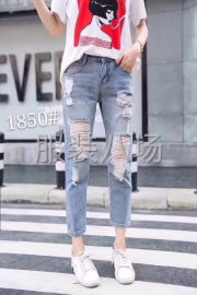 undefined - 女装牛仔裤1000条左右全部今年新款 - 图1