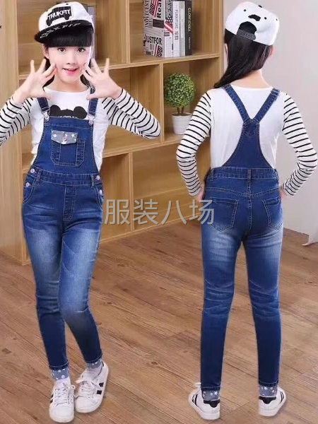 精品童裝背帶褲批發，-第7張圖片