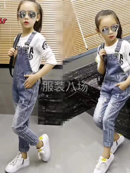 精品童裝背帶褲批發，-第8張圖片