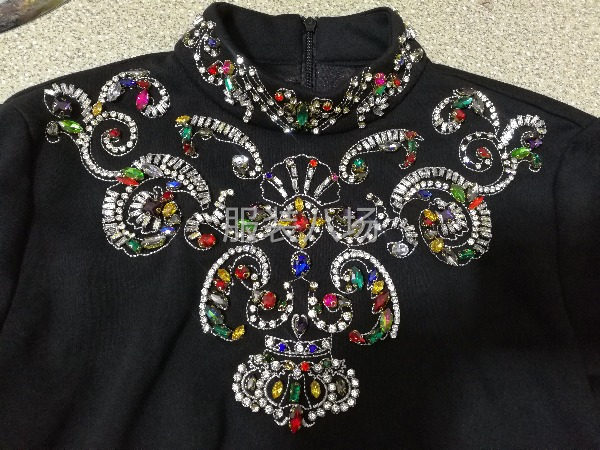 手工钉珠外发,重工钉珠,全手工