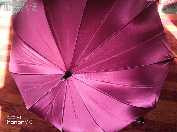 晴雨伞长款，碰起布，70公分10片钢丝架-第1张图片
