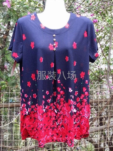 妈妈装短袖便宜批发-第4张图片