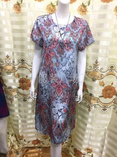 高端精品中老年女装连衣裙-第5张图片