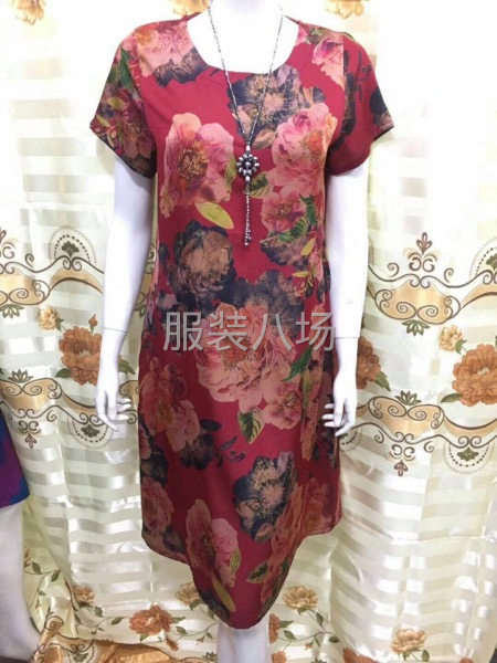 高端精品中老年女装连衣裙-第6张图片