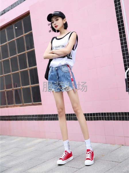 夏季必备女士牛仔短裤百搭爆款-第5张图片