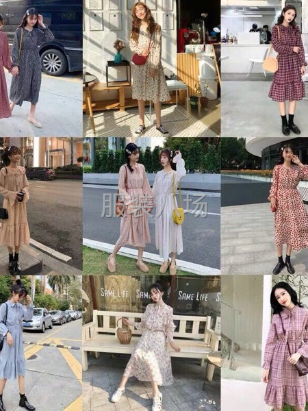 武汉工厂女装货源，新款尾货服装，汉依秀服饰.欢迎加盟，在再批-第1张图片