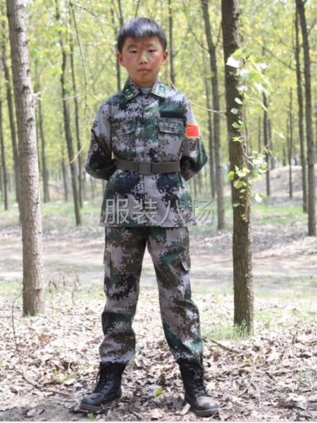 承接加工儿童迷彩，外贸军用类服装，军用服装帽饰-第2张图片