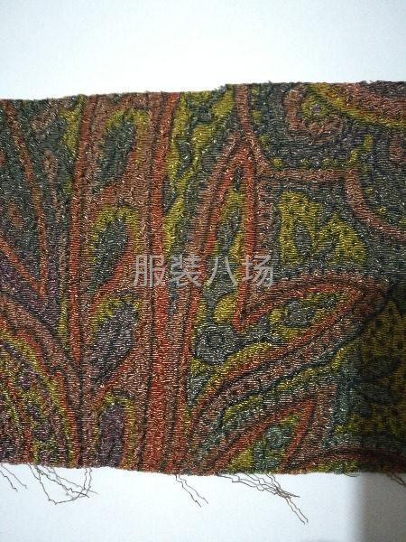 全涤波浪纹，素色不印花面料-第1张图片