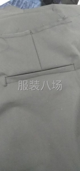 专业开袋，上腰头，双针，五线-第2张图片