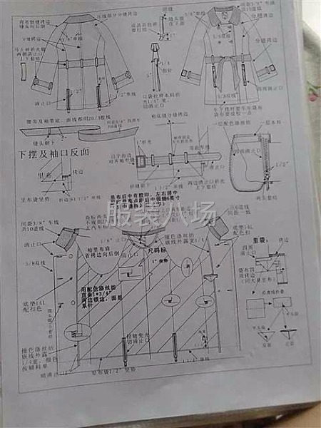 承接工藝單設(shè)計(jì)款式設(shè)計(jì)童裝制版推碼排料，包攬技術(shù)部門所有工作-第4張圖片