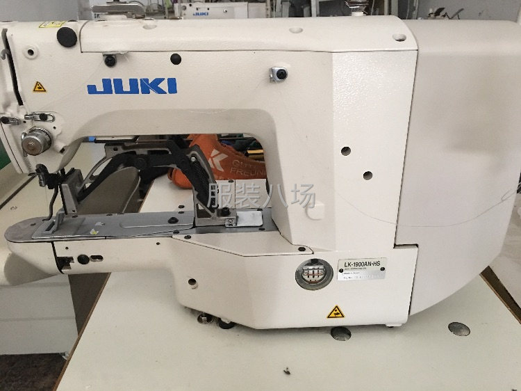 准新机重机1900ass电脑套结机处理