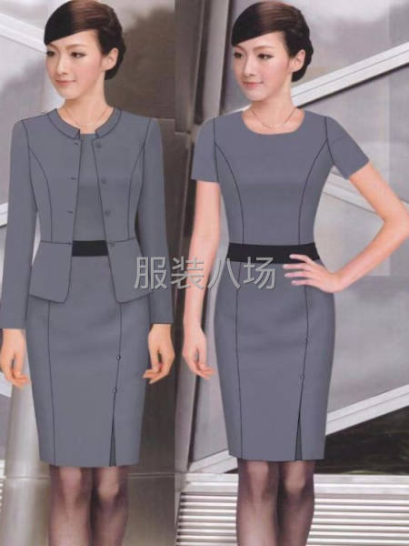 本厂专门加工生产时尚职业装，酒店服装，欢迎咨询，希望寻求合作-第1张图片