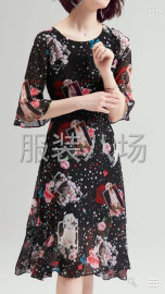 undefined - 厂家直销，广州白马商场高品质雪纺连衣裙，库存，价格面议 - 图2