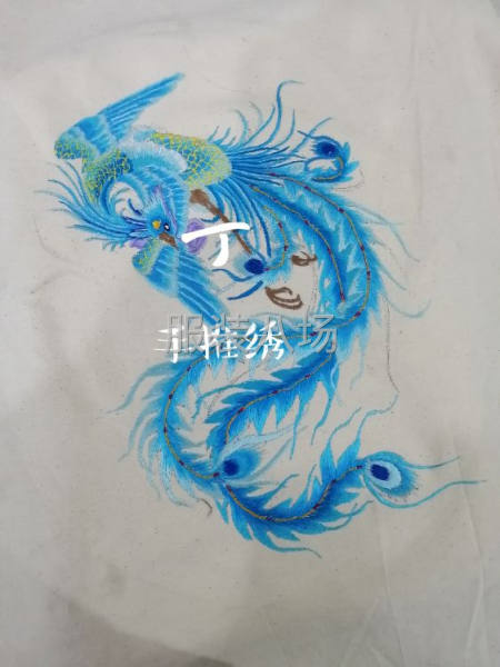 匠人匠心，手推绣汉服旗袍绣片外发接单！-第4张图片