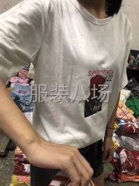 undefined - 宽松大版中袖女装短t模特图四万件 - 图4