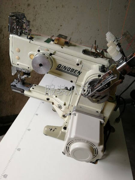 工厂不开二手八成新青本vt1500绷缝机双针车万盛电控