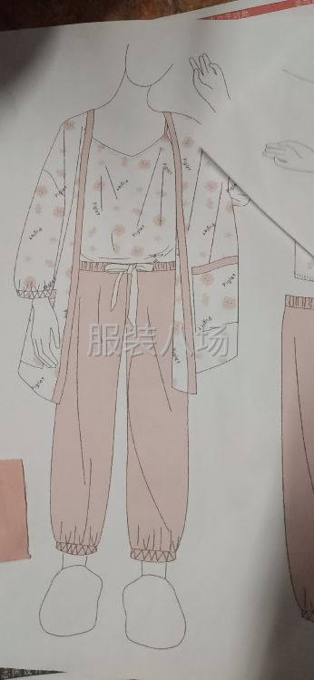 洪阳钰铖服装起版打图纸-第2张图片