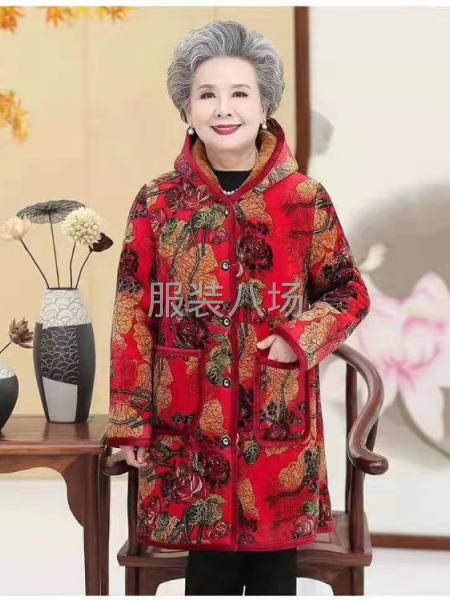 中年复合棉大褂子   花型多-第2张图片