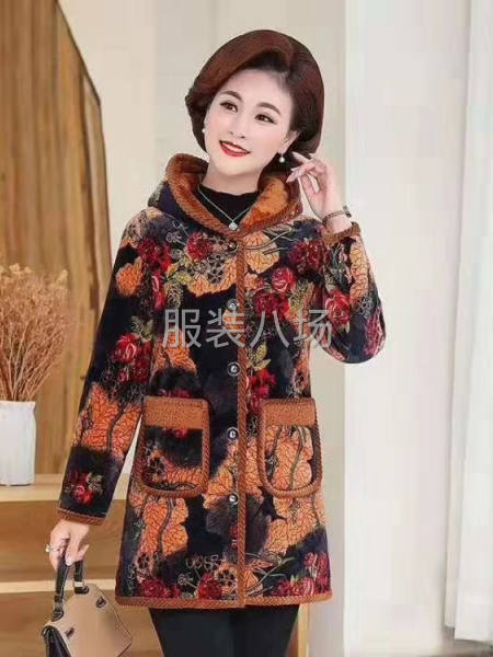 中年复合棉大褂子   花型多-第1张图片