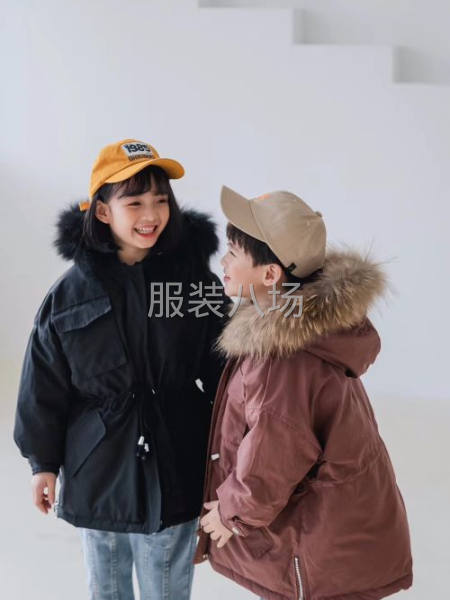 儿童羽绒服派克服真毛领-第2张图片