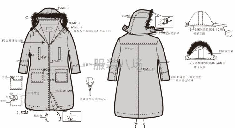 專注童裝版型 代客打版 定制紙樣 生產大貨 巴拉童裝版型師-第4張圖片