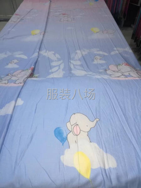 天絲面料大量處理，純棉印花，60支貢緞合同漂白面料，做床品的-第8張圖片
