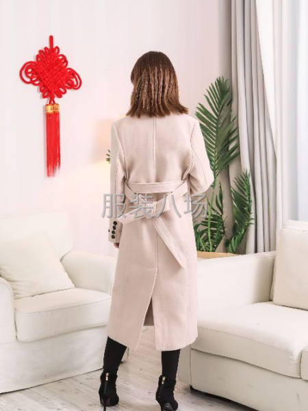 女裝呢大衣長款，韓國設(shè)計，監(jiān)獄代工，批發(fā)85-第7張圖片