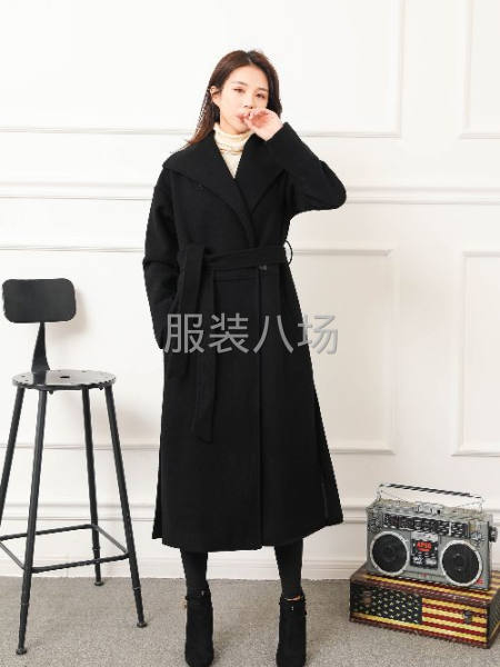 女裝呢大衣長款，韓國設(shè)計，監(jiān)獄代工，批發(fā)85-第4張圖片