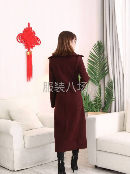 女裝呢大衣長款，韓國設(shè)計，監(jiān)獄代工，批發(fā)85-第8張圖片