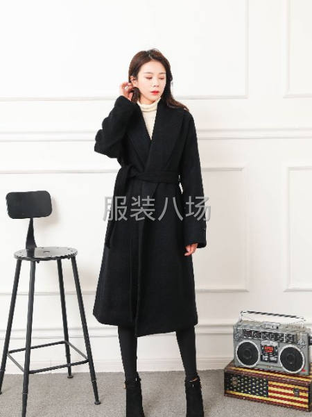 女裝呢大衣長款，韓國設(shè)計，監(jiān)獄代工，批發(fā)85-第1張圖片
