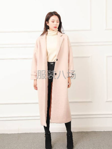 女裝呢大衣長款，韓國設(shè)計，監(jiān)獄代工，批發(fā)85-第3張圖片
