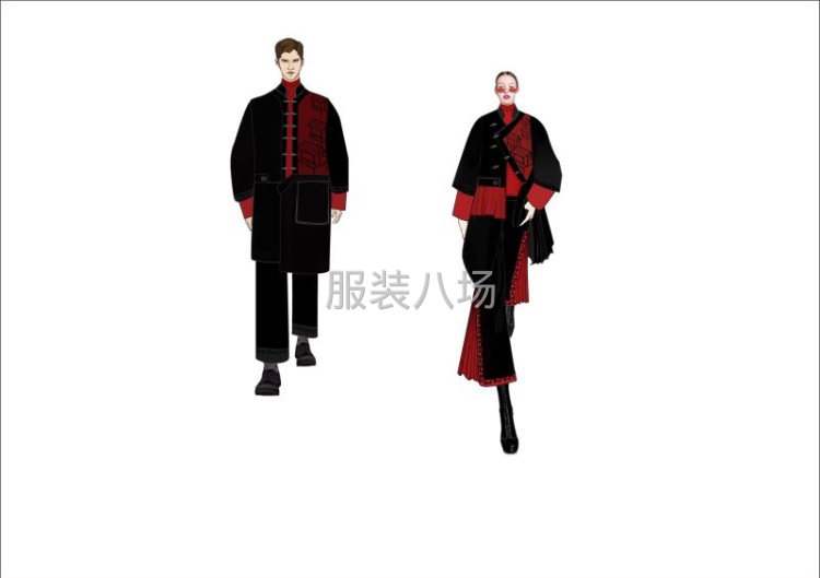 本工作室承接各类女式时装，礼服，汉服，洛丽塔加工。-第2张图片