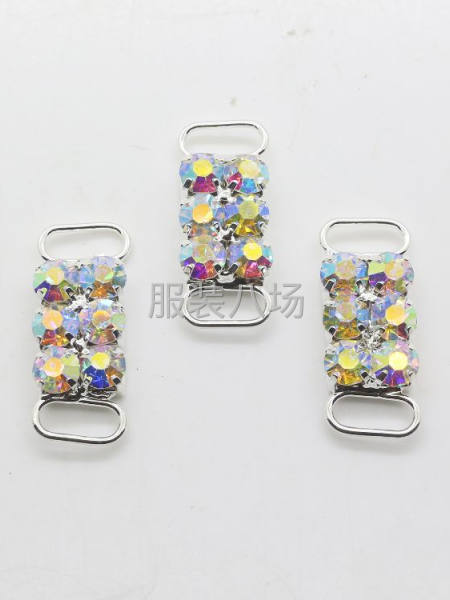 30mm 大钻短款比基尼钻饰扣 泳衣时尚交换器扣子材料批发-第5张图片