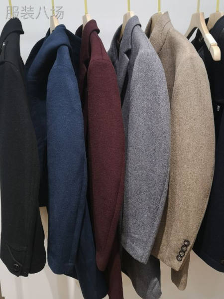 公司商务男装贴牌羊毛大衣，低价出售-第3张图片