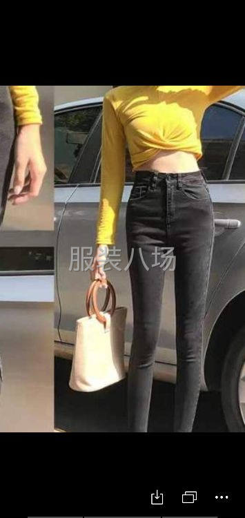 工厂直供牛仔女裤-第3张图片