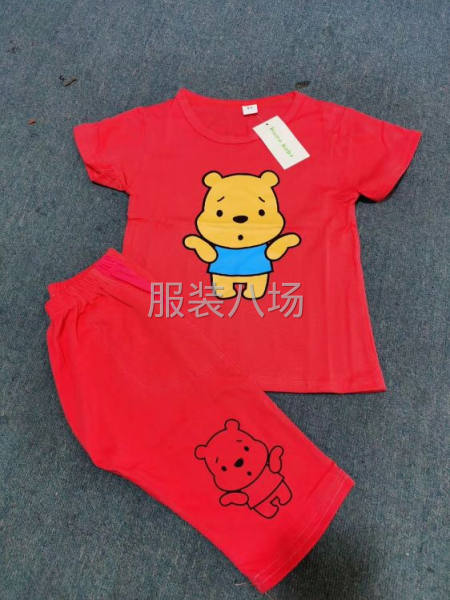 童装卡通哈伦裤套装-第5张图片