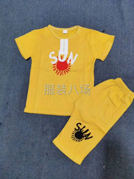童装卡通哈伦裤套装-第2张图片