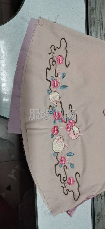 专业各种服装，鞋片，手袋，皮包，绣花加工-第7张图片