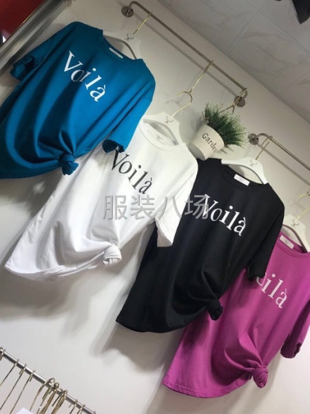 18一件；200件起批  高品质女装长款体恤  总共有一千多-第9张图片