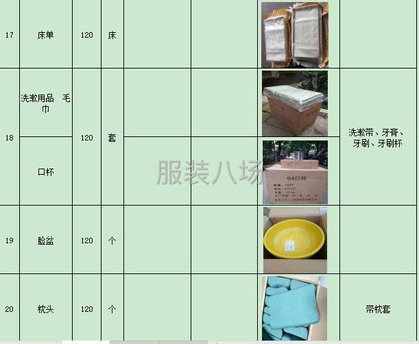 作訓服及其他相關產品采購-第5張圖片