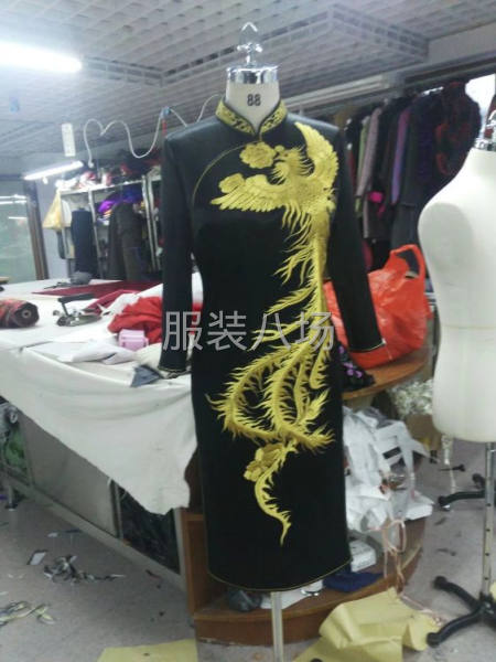 清加工旗袍禮服，新娘嫁衣-第8張圖片