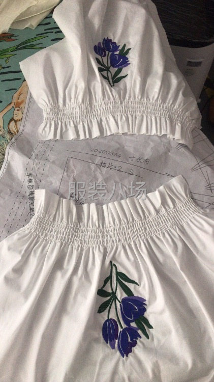 承接服装打揽，对丝，鱼网，人字，珠针，压褶等工艺，欢迎新老客-第7张图片